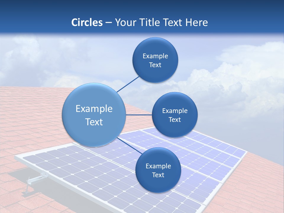 Green Generation Clouds PowerPoint Template