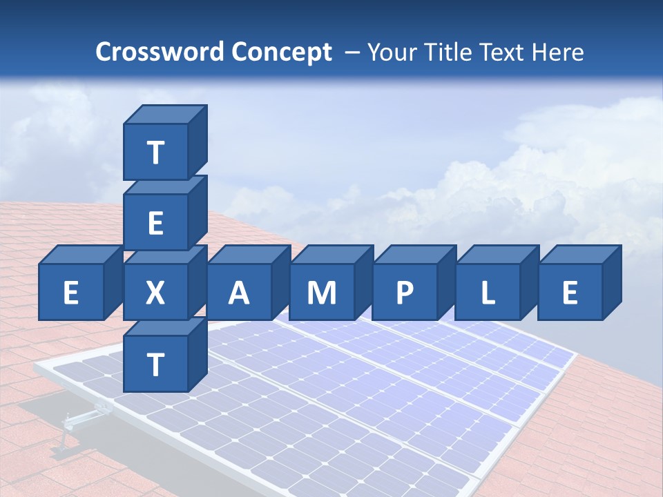 Green Generation Clouds PowerPoint Template