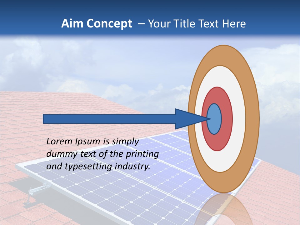 Green Generation Clouds PowerPoint Template