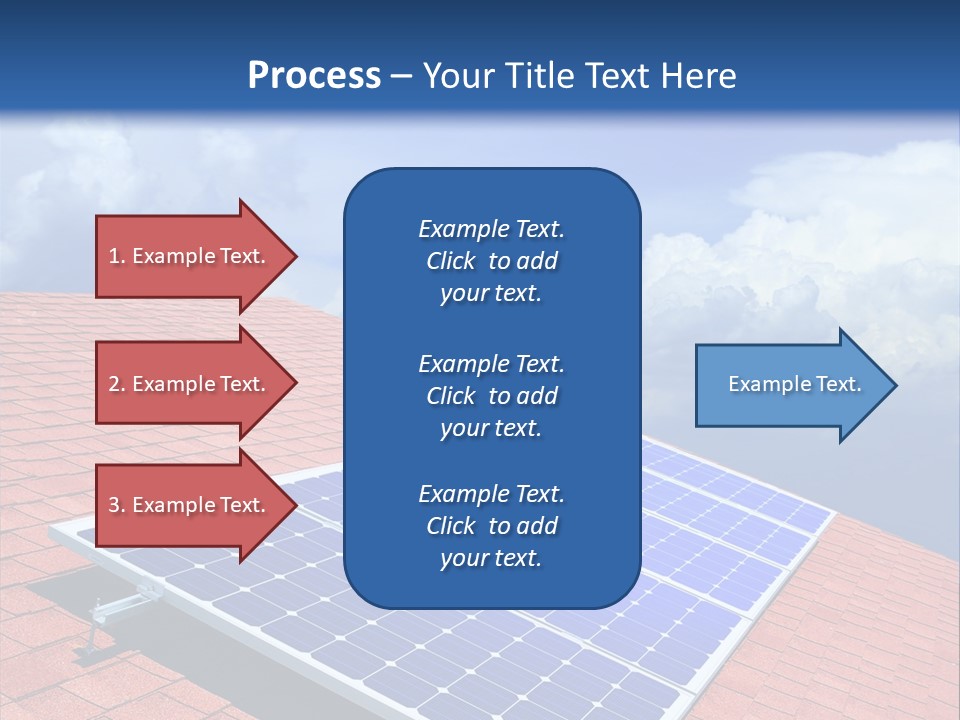 Green Generation Clouds PowerPoint Template