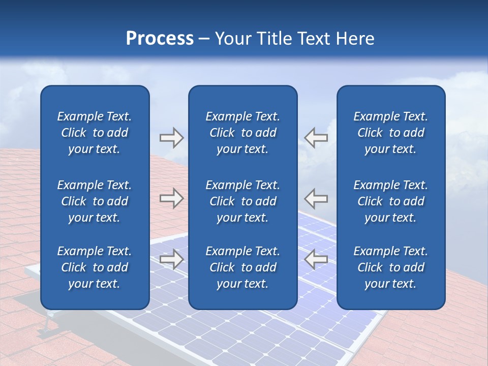Green Generation Clouds PowerPoint Template