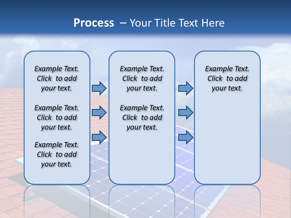 Green Generation Clouds PowerPoint Template