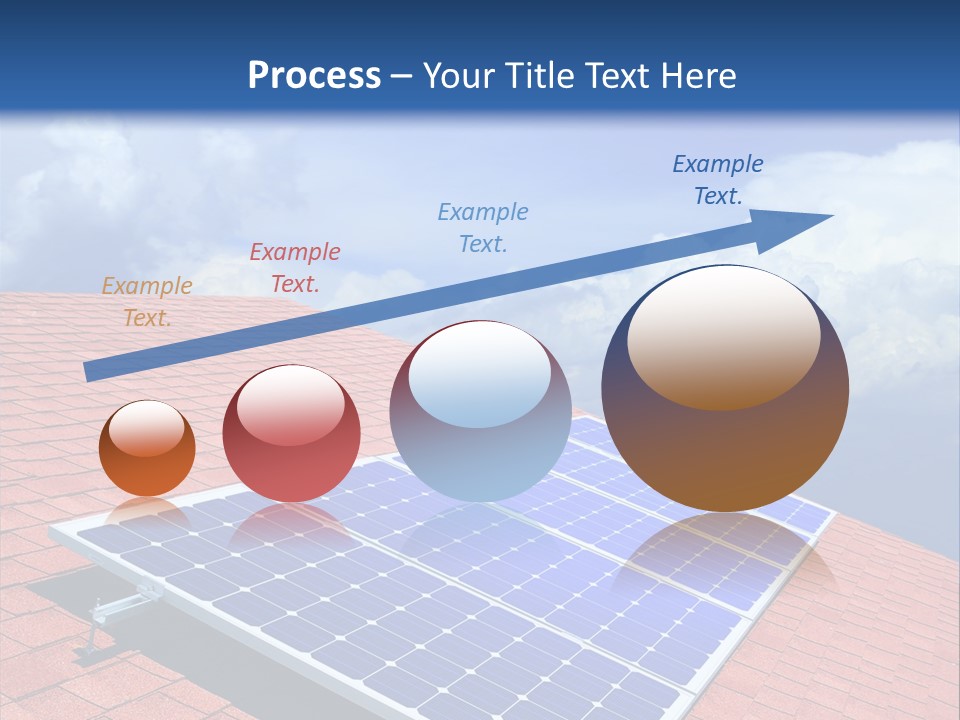 Green Generation Clouds PowerPoint Template