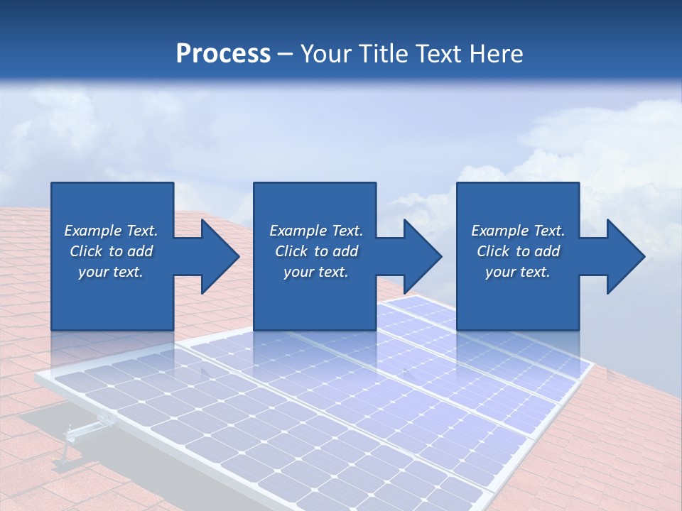 Green Generation Clouds PowerPoint Template