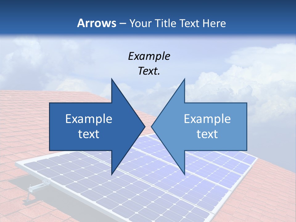 Green Generation Clouds PowerPoint Template