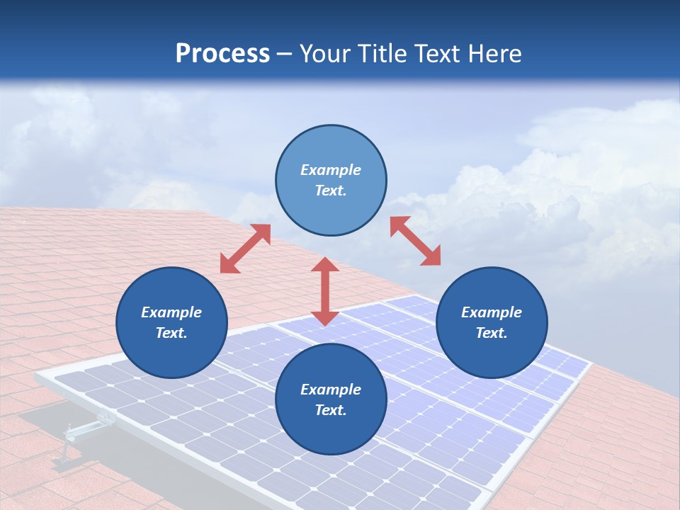 Green Generation Clouds PowerPoint Template