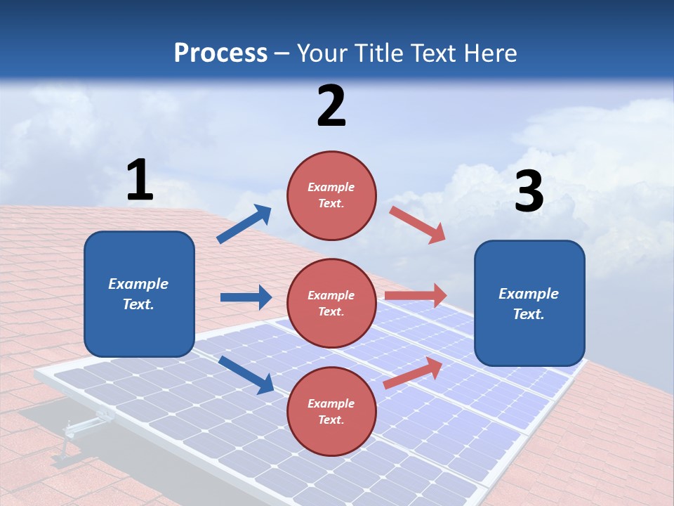 Green Generation Clouds PowerPoint Template
