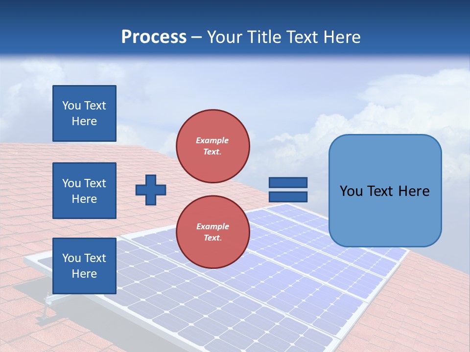 Green Generation Clouds PowerPoint Template