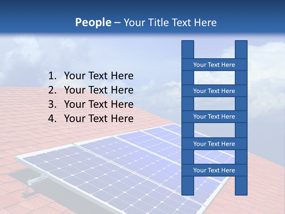 Green Generation Clouds PowerPoint Template