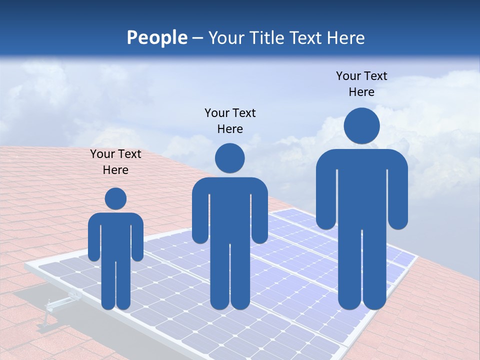Green Generation Clouds PowerPoint Template