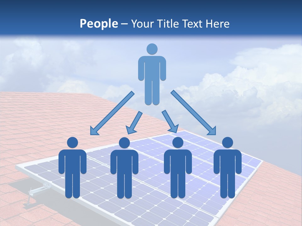 Green Generation Clouds PowerPoint Template