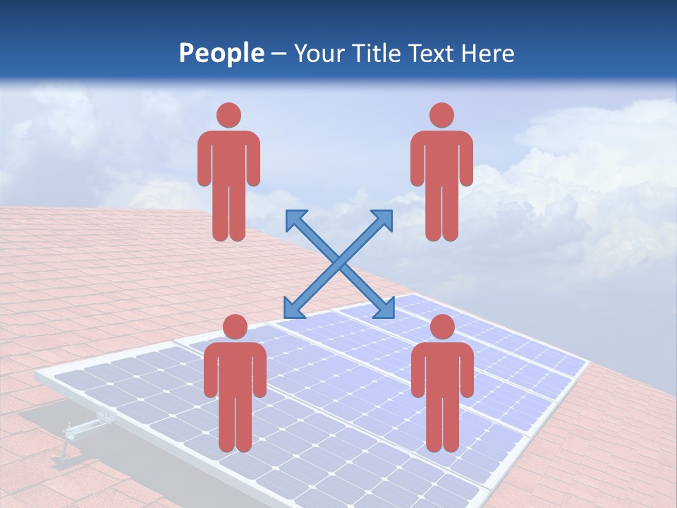 Green Generation Clouds PowerPoint Template