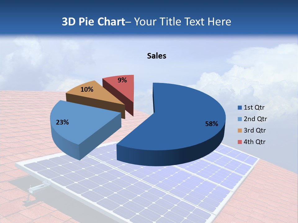 Green Generation Clouds PowerPoint Template