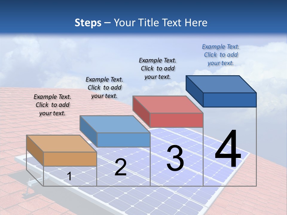 Green Generation Clouds PowerPoint Template