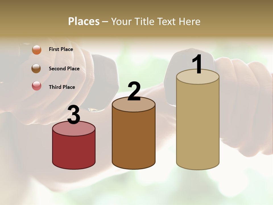 Fitness  Woman PowerPoint Template