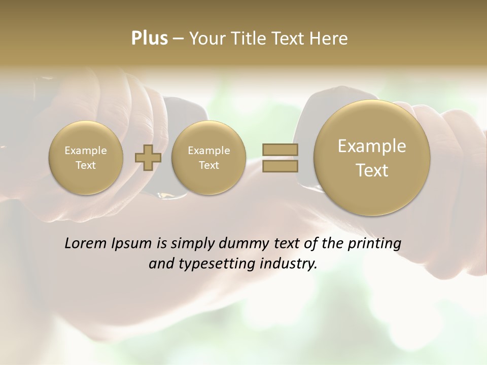 Fitness  Woman PowerPoint Template