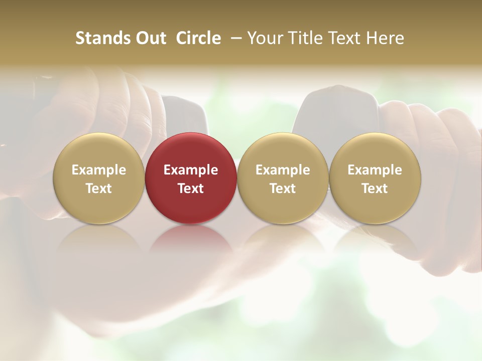 Fitness  Woman PowerPoint Template