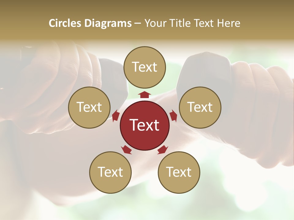 Fitness  Woman PowerPoint Template