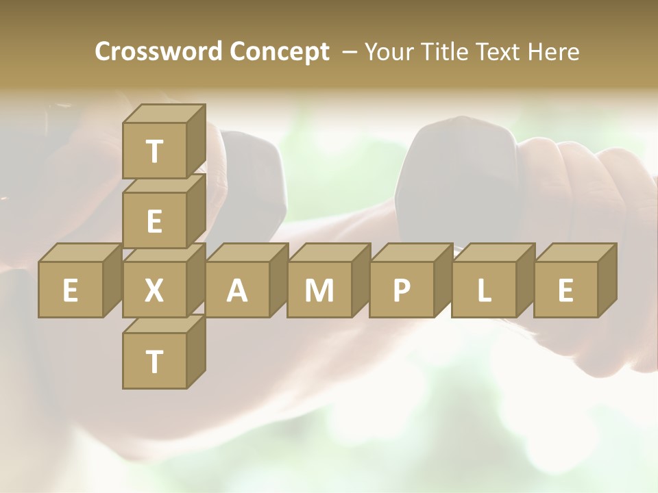 Fitness  Woman PowerPoint Template