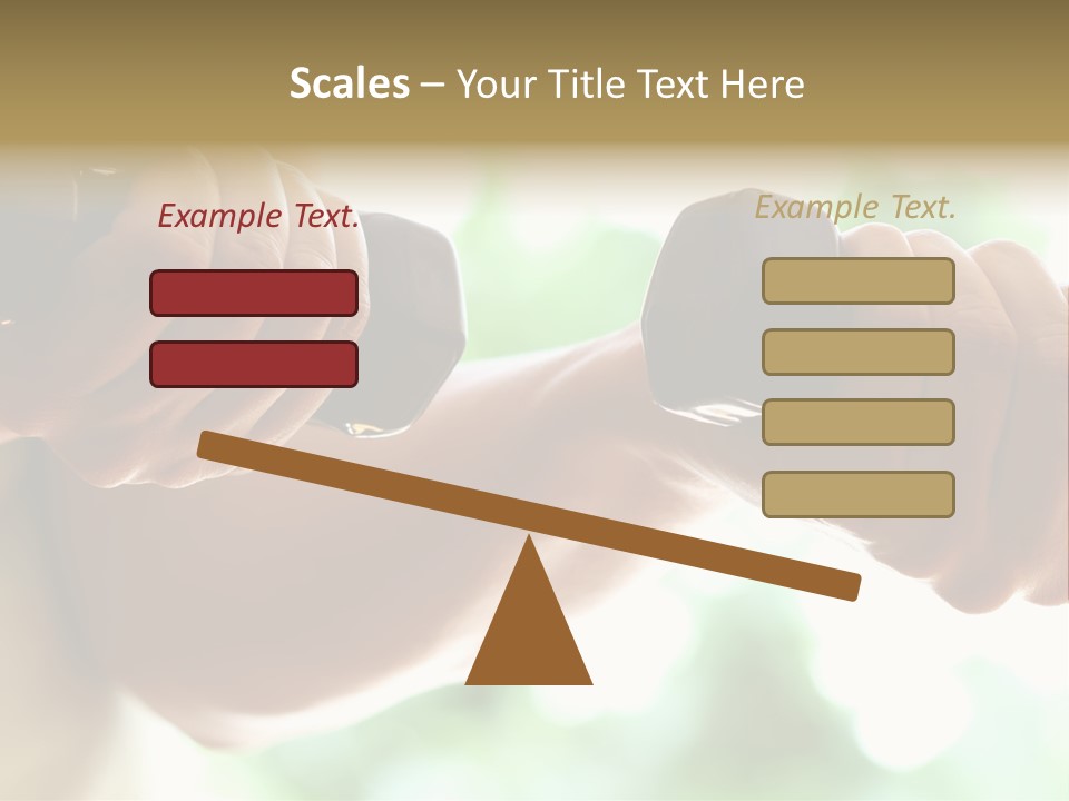 Fitness  Woman PowerPoint Template