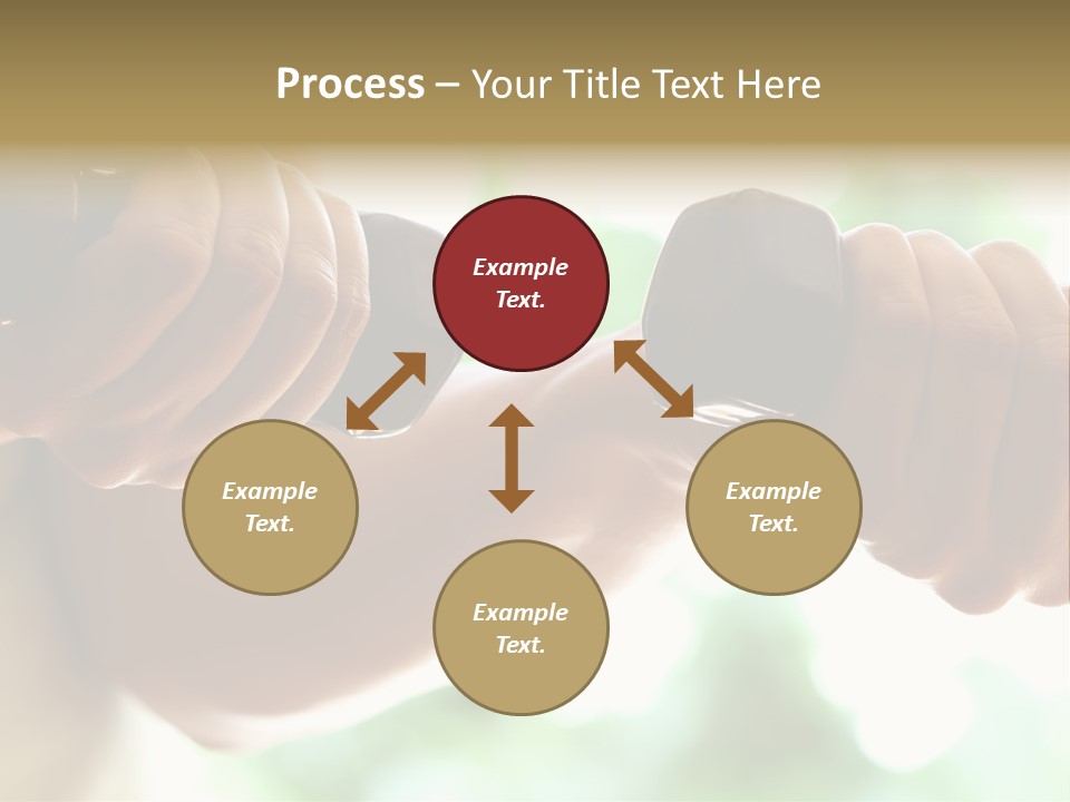 Fitness  Woman PowerPoint Template