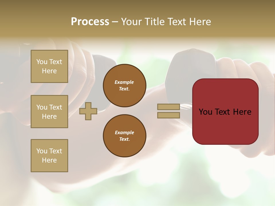 Fitness  Woman PowerPoint Template