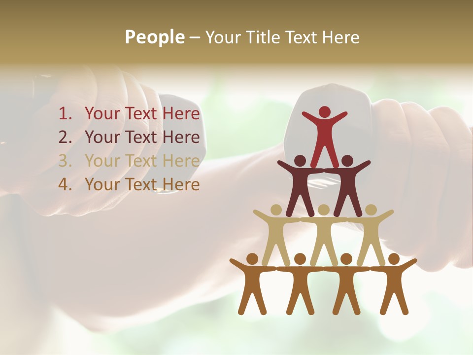 Fitness  Woman PowerPoint Template