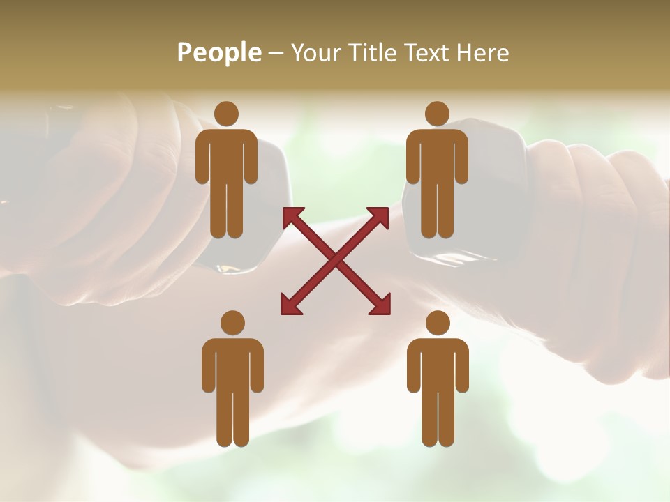 Fitness  Woman PowerPoint Template