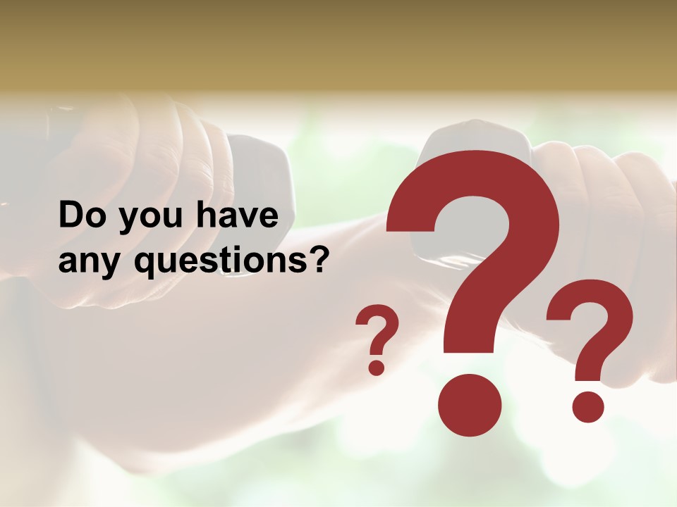 Fitness  Woman PowerPoint Template