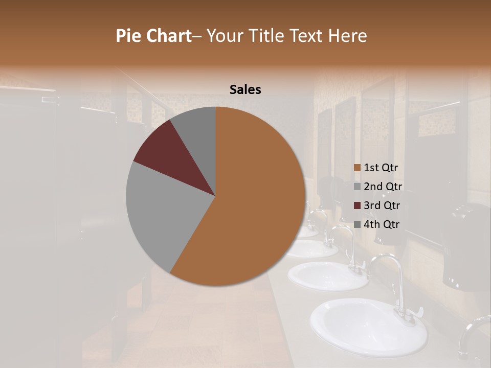 Restroom Washstand Faucet PowerPoint Template