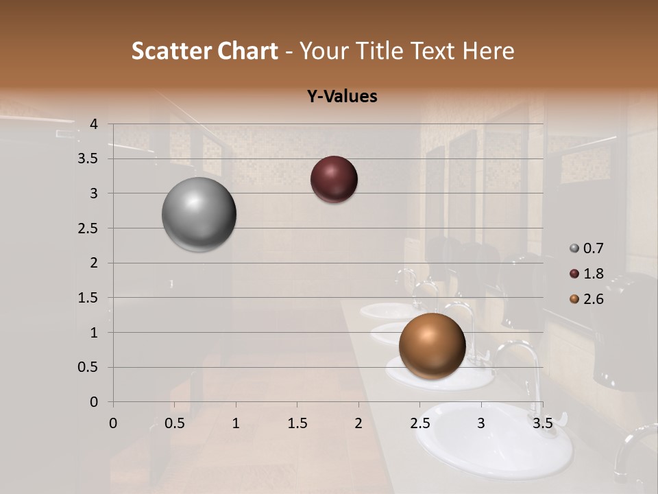 Restroom Washstand Faucet PowerPoint Template