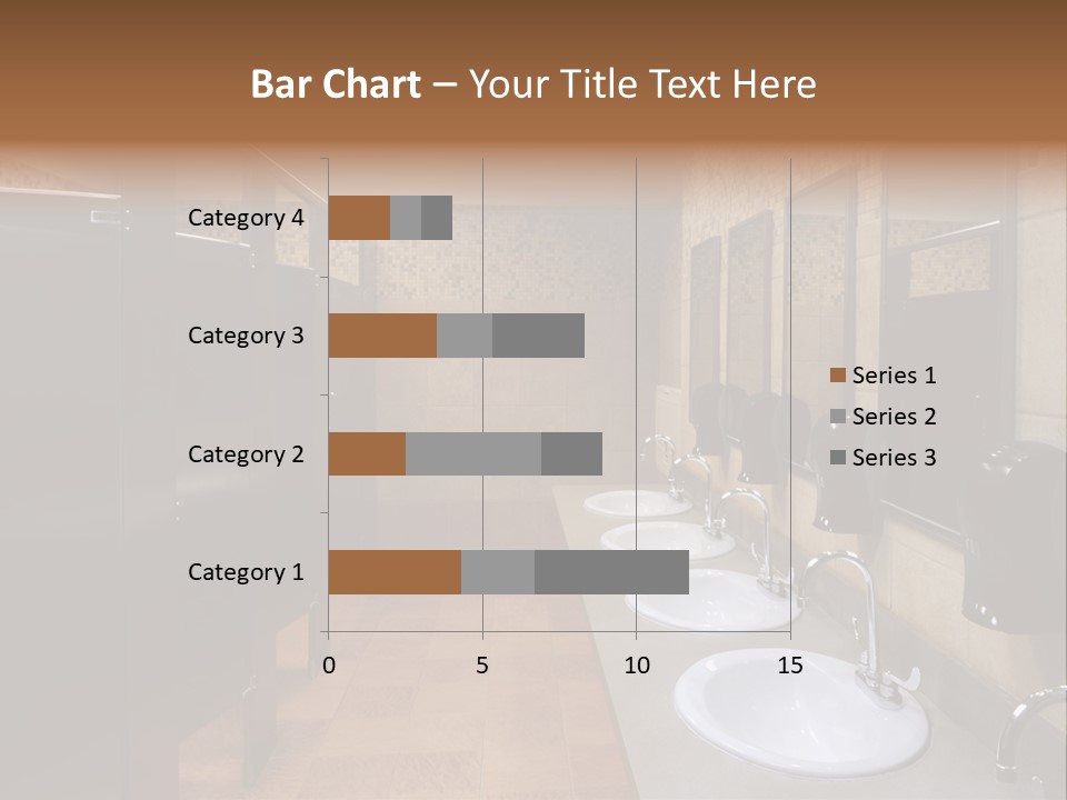 Restroom Washstand Faucet PowerPoint Template