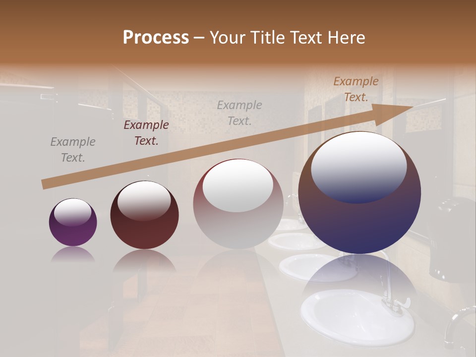 Restroom Washstand Faucet PowerPoint Template