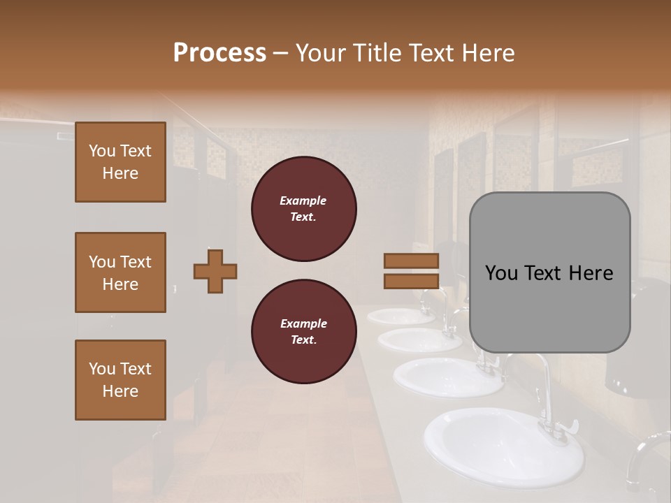 Restroom Washstand Faucet PowerPoint Template