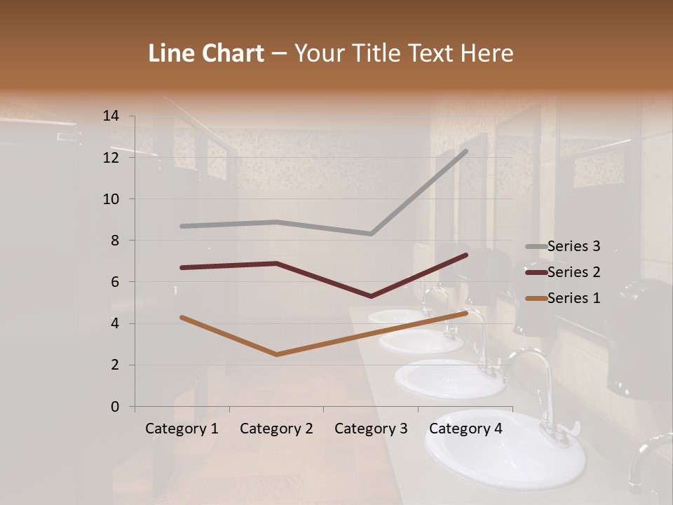 Restroom Washstand Faucet PowerPoint Template