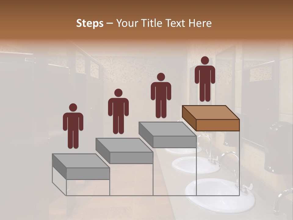 Restroom Washstand Faucet PowerPoint Template