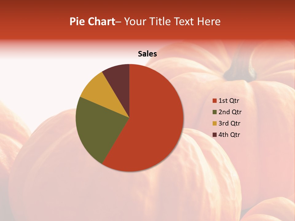 Border Pumpkins Little PowerPoint Template