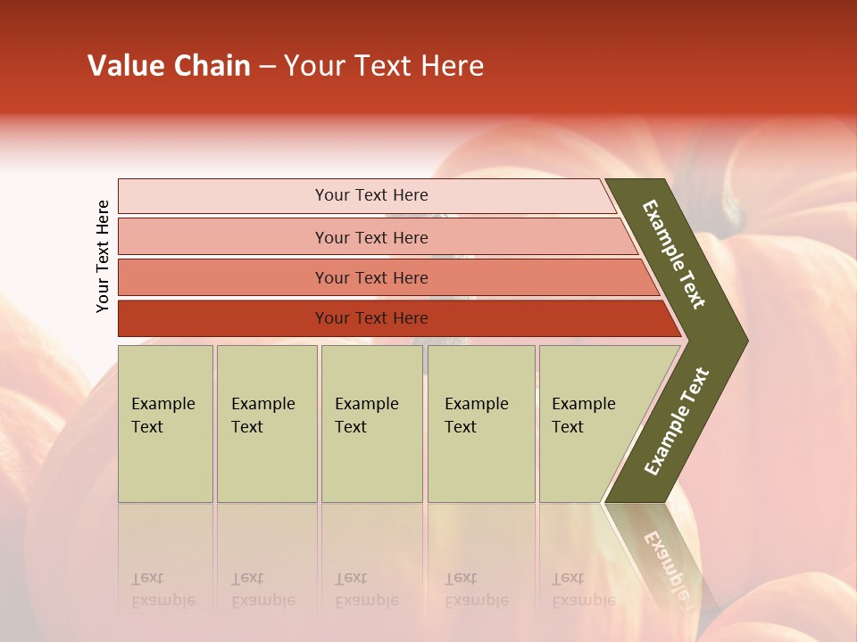 Border Pumpkins Little PowerPoint Template