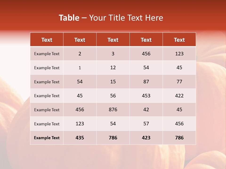 Border Pumpkins Little PowerPoint Template
