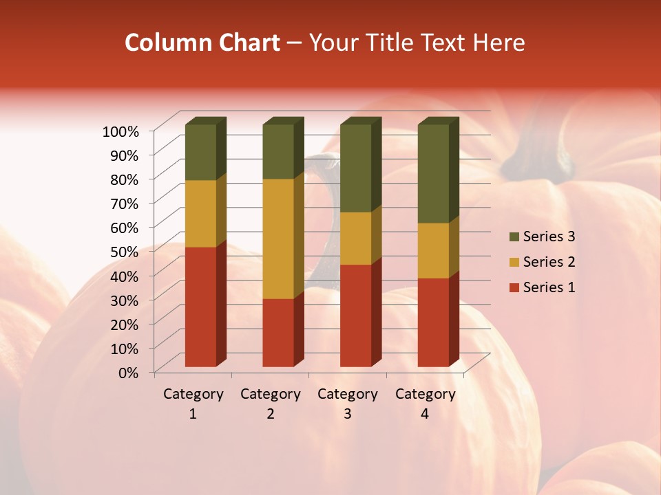 Border Pumpkins Little PowerPoint Template