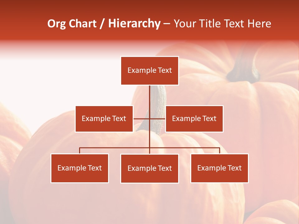 Border Pumpkins Little PowerPoint Template