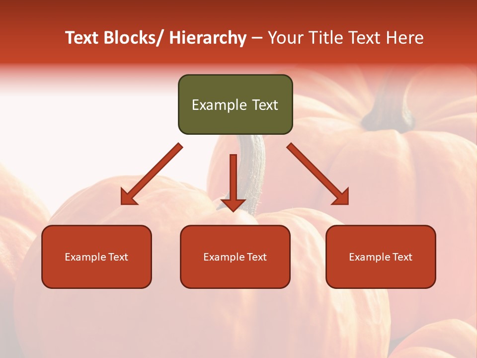 Border Pumpkins Little PowerPoint Template