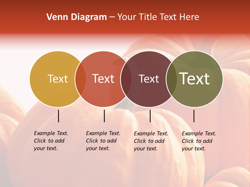 Border Pumpkins Little PowerPoint Template