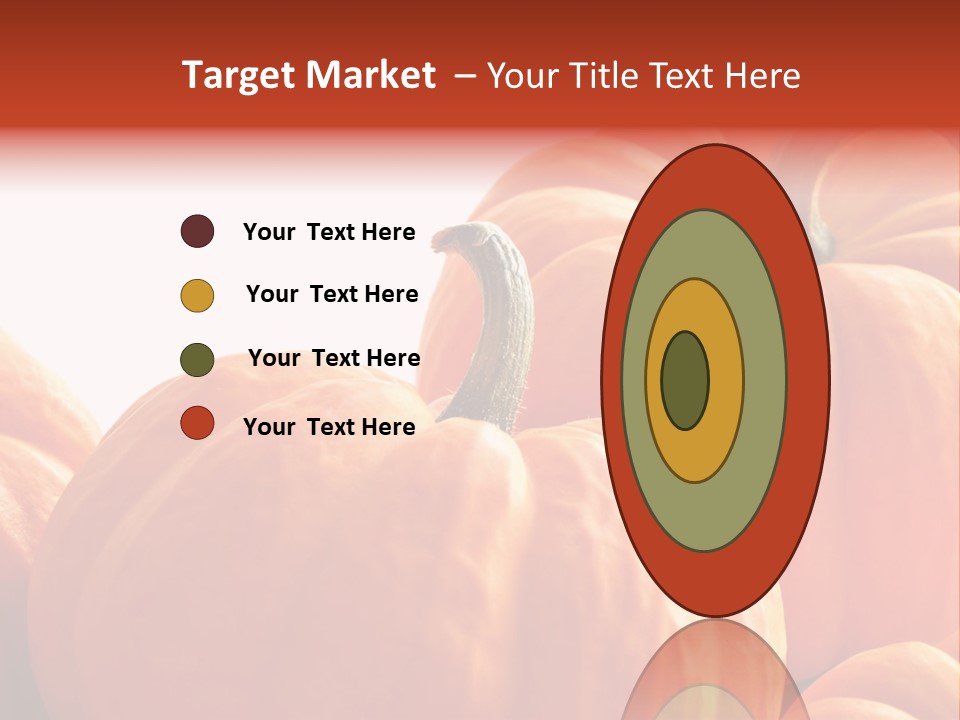 Border Pumpkins Little PowerPoint Template