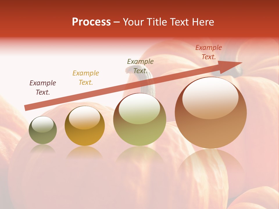 Border Pumpkins Little PowerPoint Template