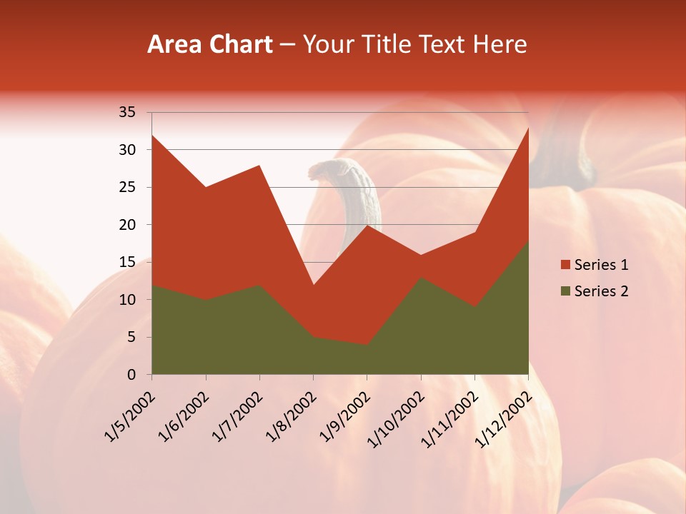 Border Pumpkins Little PowerPoint Template