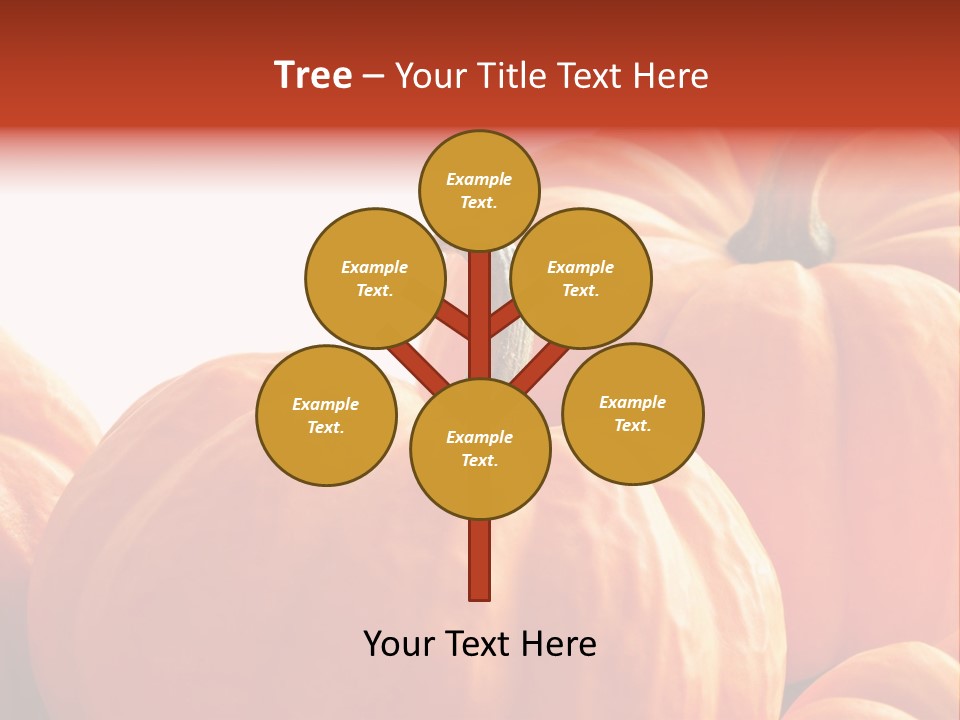 Border Pumpkins Little PowerPoint Template