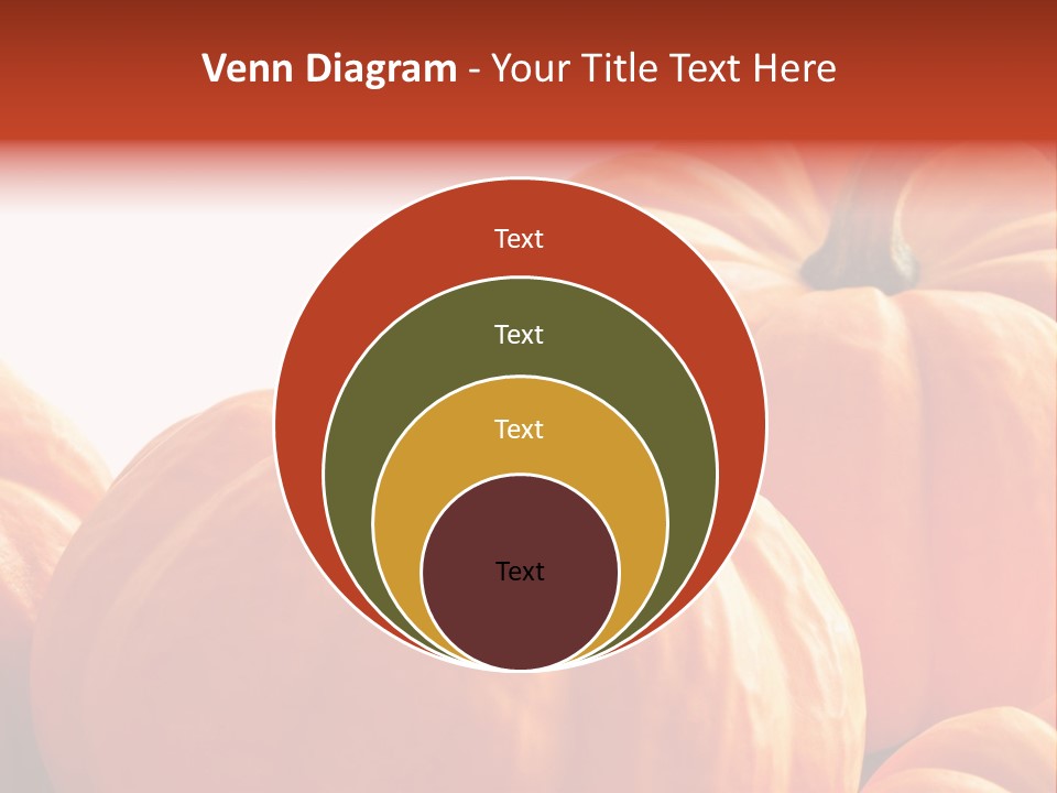 Border Pumpkins Little PowerPoint Template
