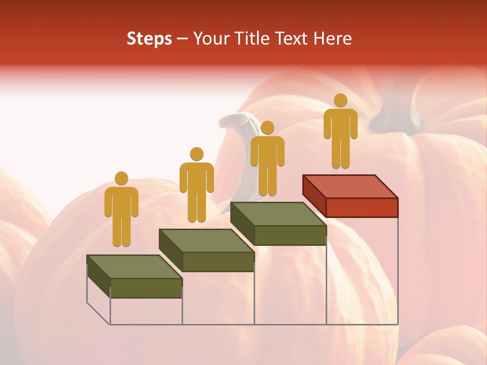 Border Pumpkins Little PowerPoint Template