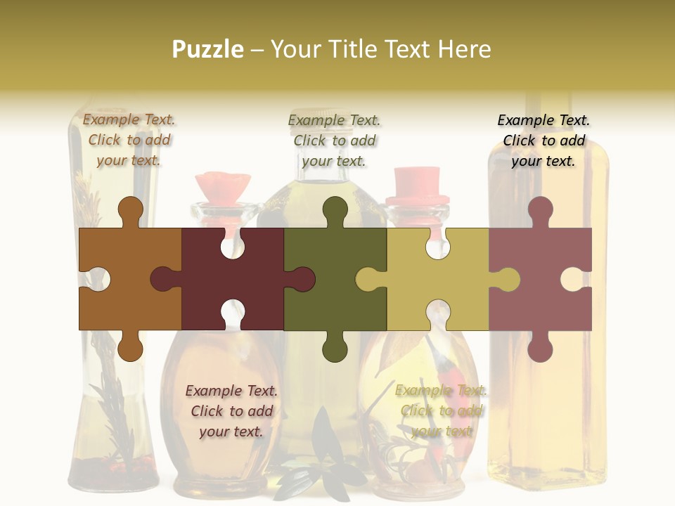 Descriptive White Deli PowerPoint Template